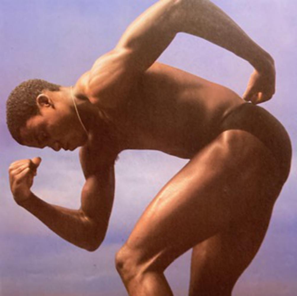 Annie Leibovitz, Carl Lewis, Houston, Tx 1983 (1 of 1)