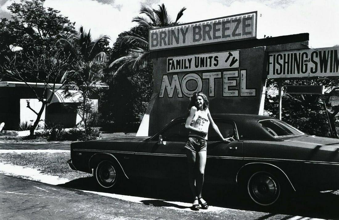 Helmut Newton, 1970's Florida Vacation Motel: Photographer: Helmut Newton (Germany, 1920 - 2004) - best known for his erotically charged highly stylized images, Helmut Newton was one of the most influential fashion photographers of all time. Subj