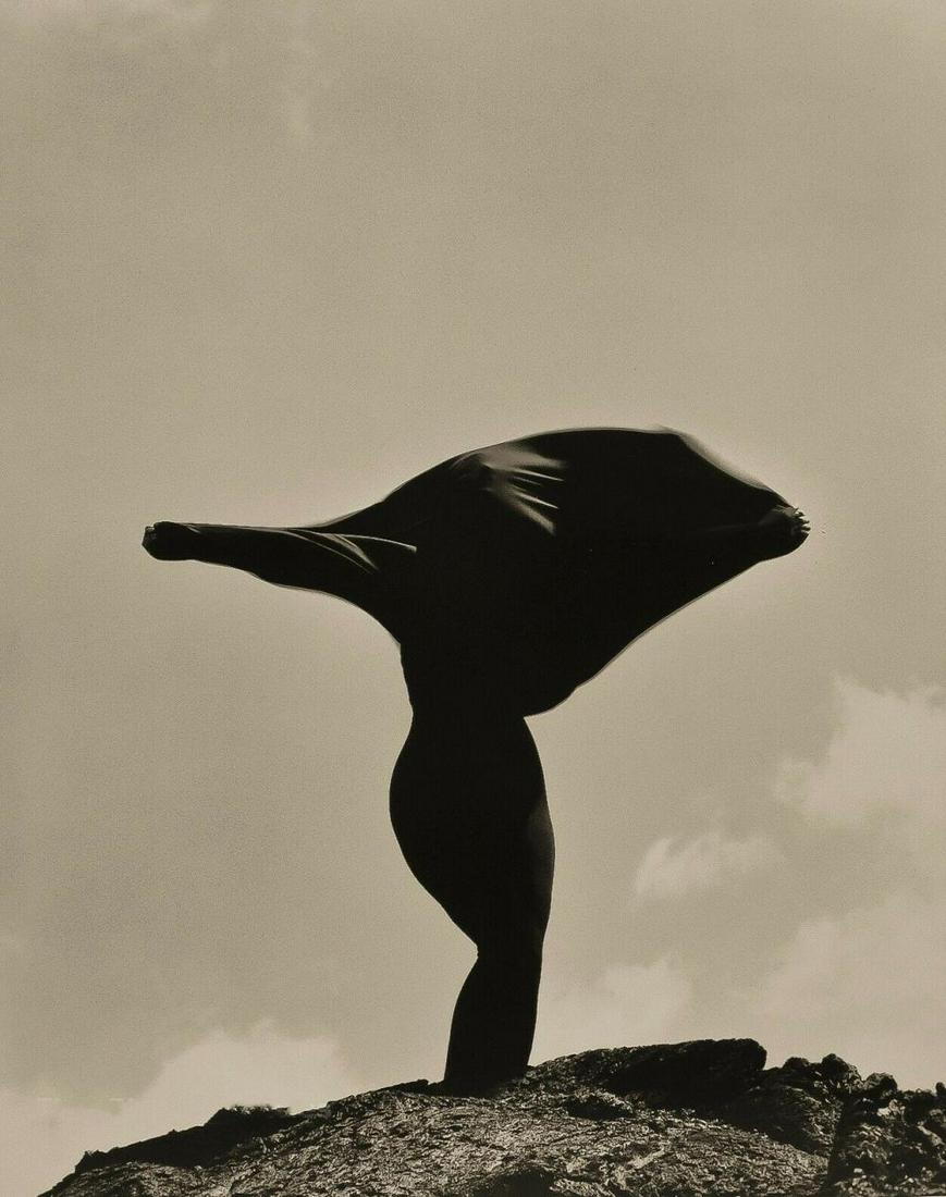 Herb Ritts, Andie MacDowell, Hawaii, 1984: Photographer: Herbert "Herb" Ritts (American, 1952 - 2002) - renowned fashion, art and celebrity photographer. Subject: Andie MacDowell, Hawaii. Date Of Negative: 1984 Type Of Print: Quadtone Photo En