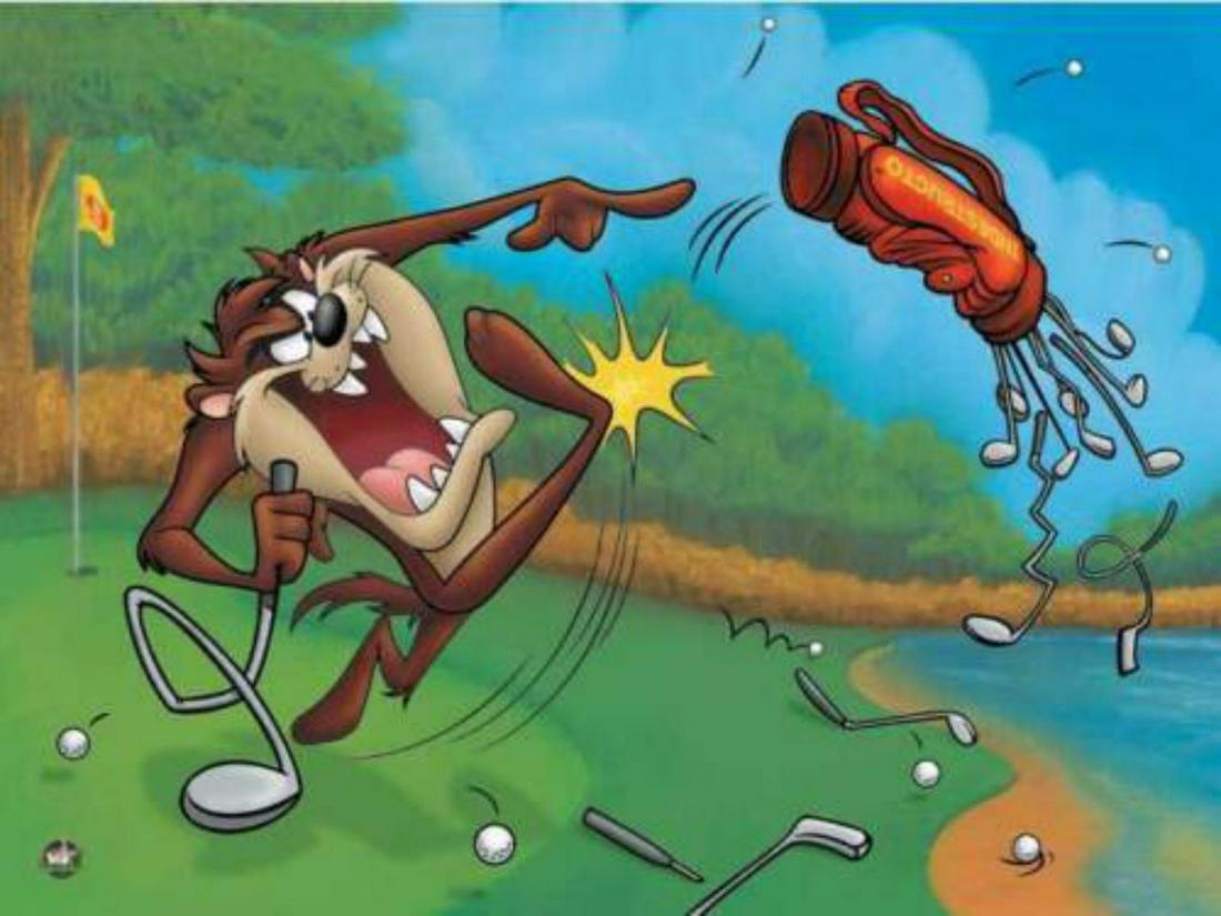 Warner Bros. "Terrible Taz Golf" limited edition (1 of 1)