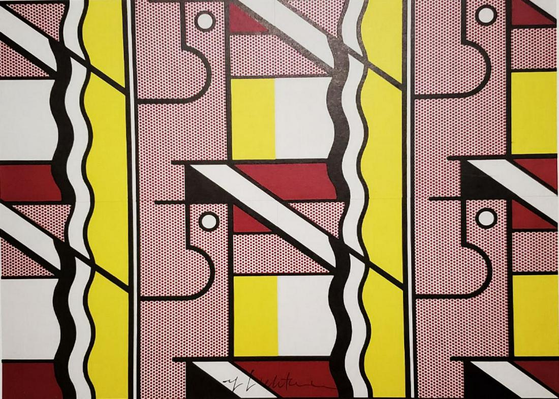 ROY LICHTENSTEIN, Modular Painting with Four Panel (1 of 1)