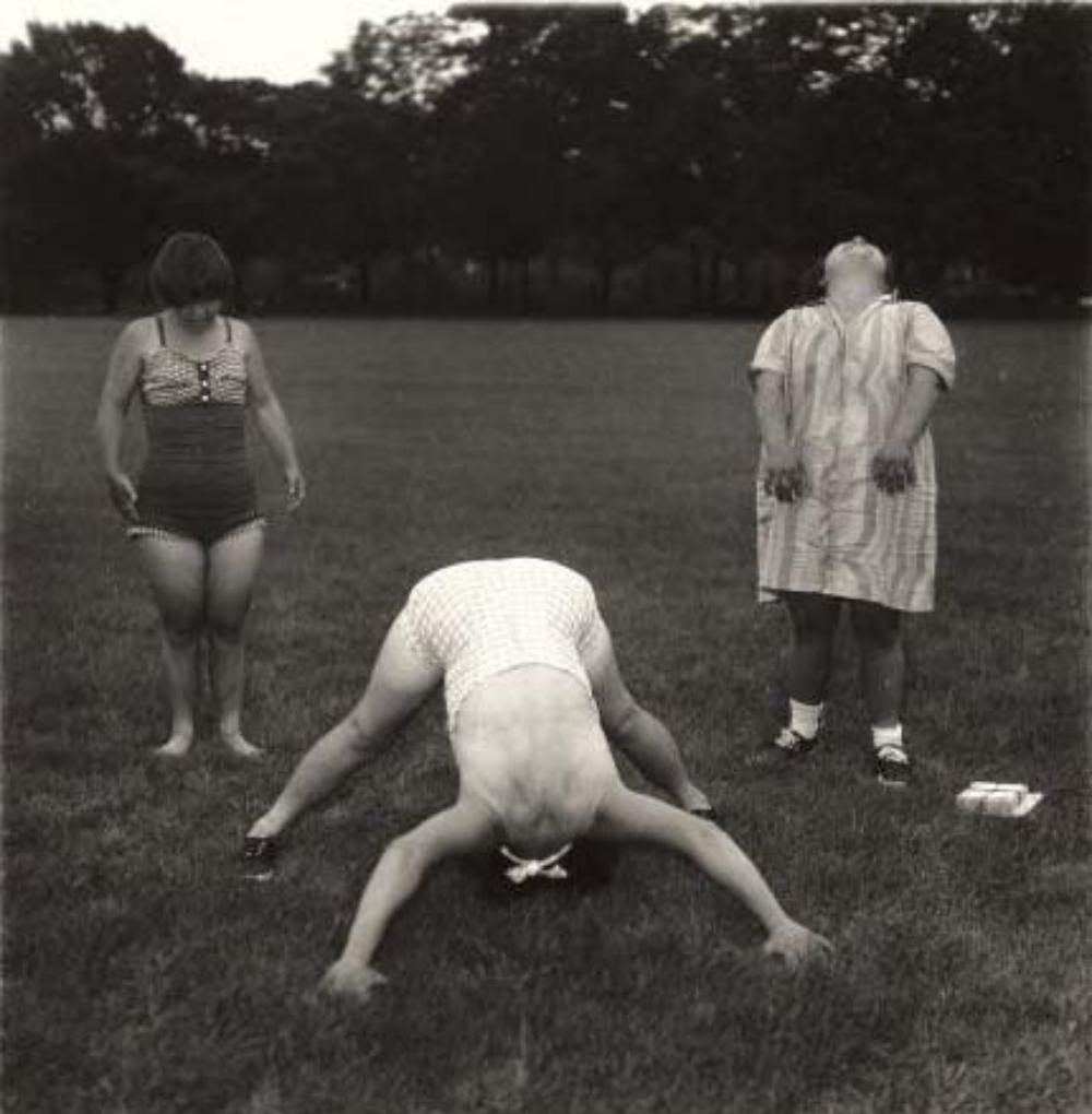 DIANE ARBUS - Untitled 2,1970-71: Photographer: Diane Arbus Born: March 14, 1923, New York, New York, United States. Died: July 26, 1971, Westbeth Artists Housing, New York, United States. Diane Arbus was an American photographer. Arb