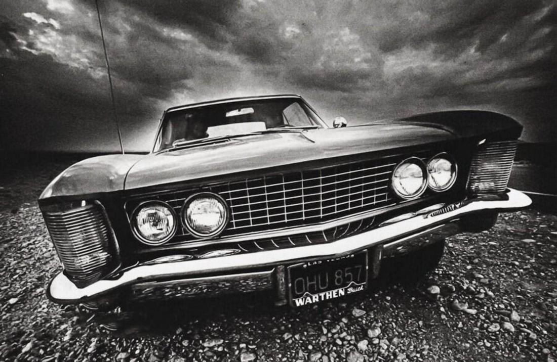 JEANLOUP SIEFF, BUICK CAR Grill Las Vegas, 1963: Photographer: Jeanloup Sieff (French, 1933 - 2000) - French photographer critically acclaimed for his portraits, landscapes, nude studies and fashion imagery. He often made use of a wide angle lens, i