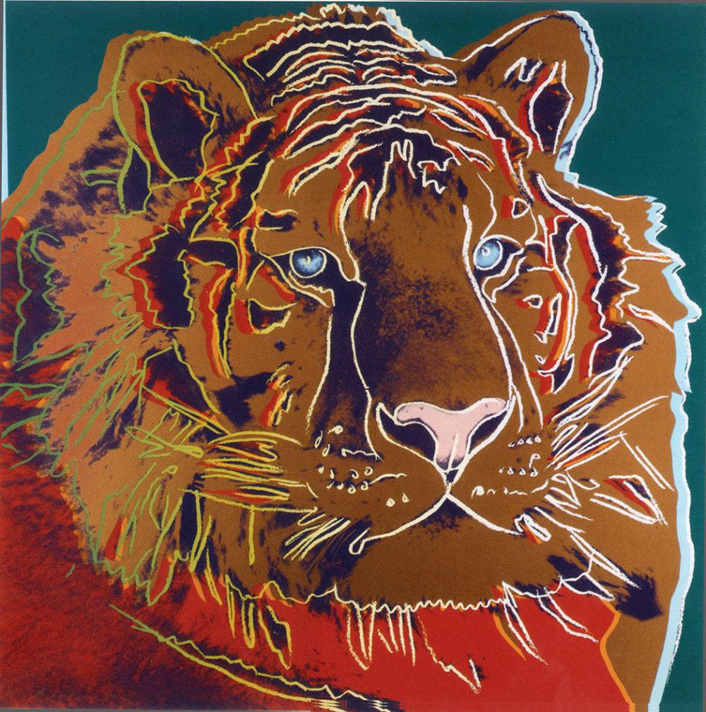 Andy Warhol, "Siberian Tiger" from Endangered Species, (1 of 1)