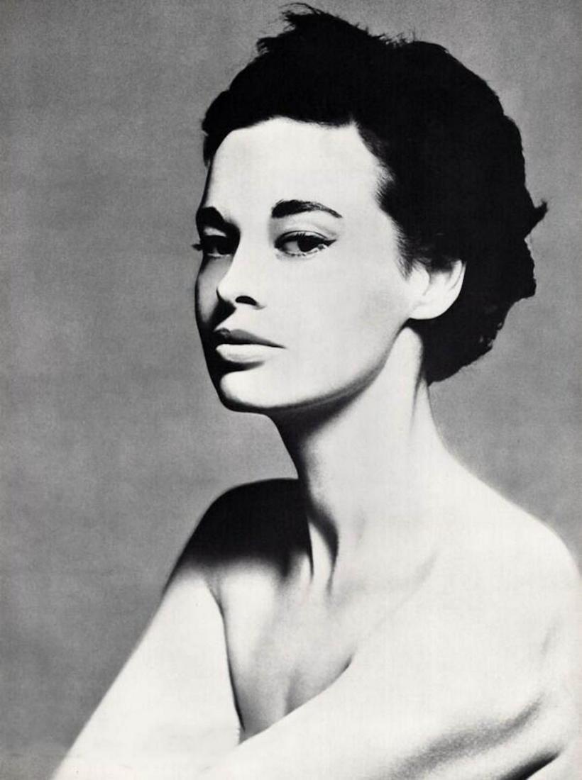 RICHARD AVEDON, 1950s GLORIA VANDERBILT: Photographer: Richard Avedon (American, 1923 - 2004) - internationally renowned portrait and fashion photographer, one of the most important and influential photographers during the last half of the t