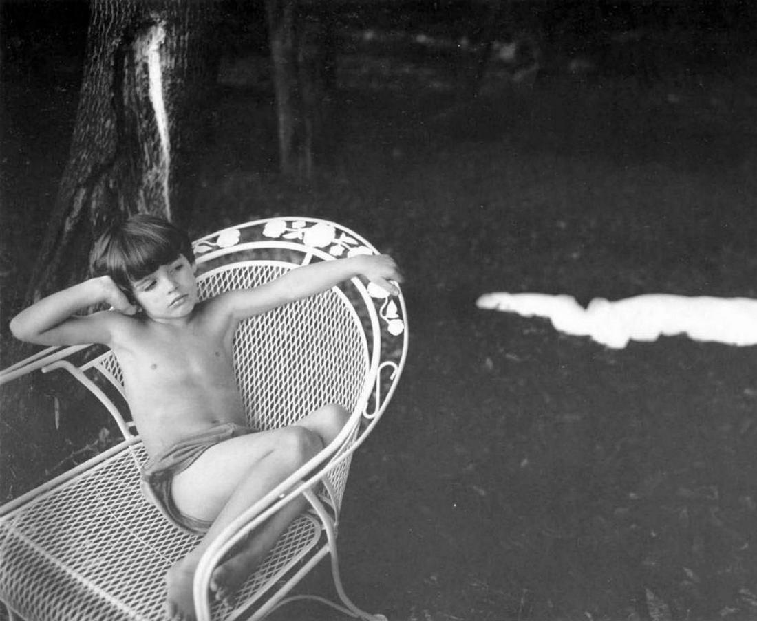 Sally Mann, Emmett, 1985: Photographer: Sally Mann is an American photographer, widely known for her large-format, black-and-white photographs—at first of her young children, then later of landscapes suggesting decay and dea