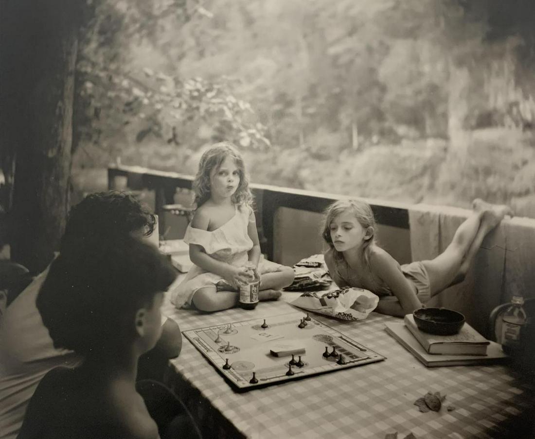 Sally Mann, Sorry game , 1989: Photographer: Sally Mann is an American photographer, widely known for her large-format, black-and-white photographs—at first of her young children, then later of landscapes suggesting decay and dea