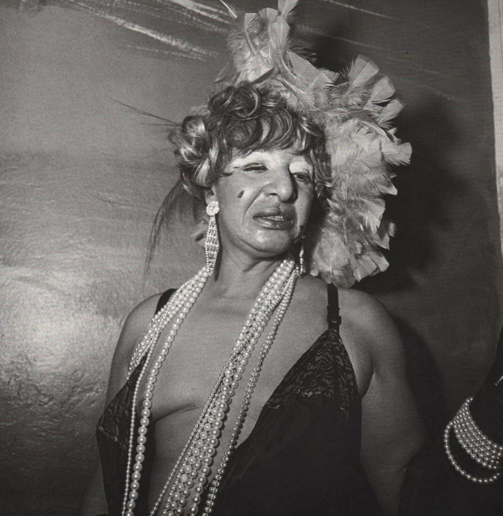 DIANE ARBUS - Transvestite at Drag Ball, NYC, 1970 (1 of 1)