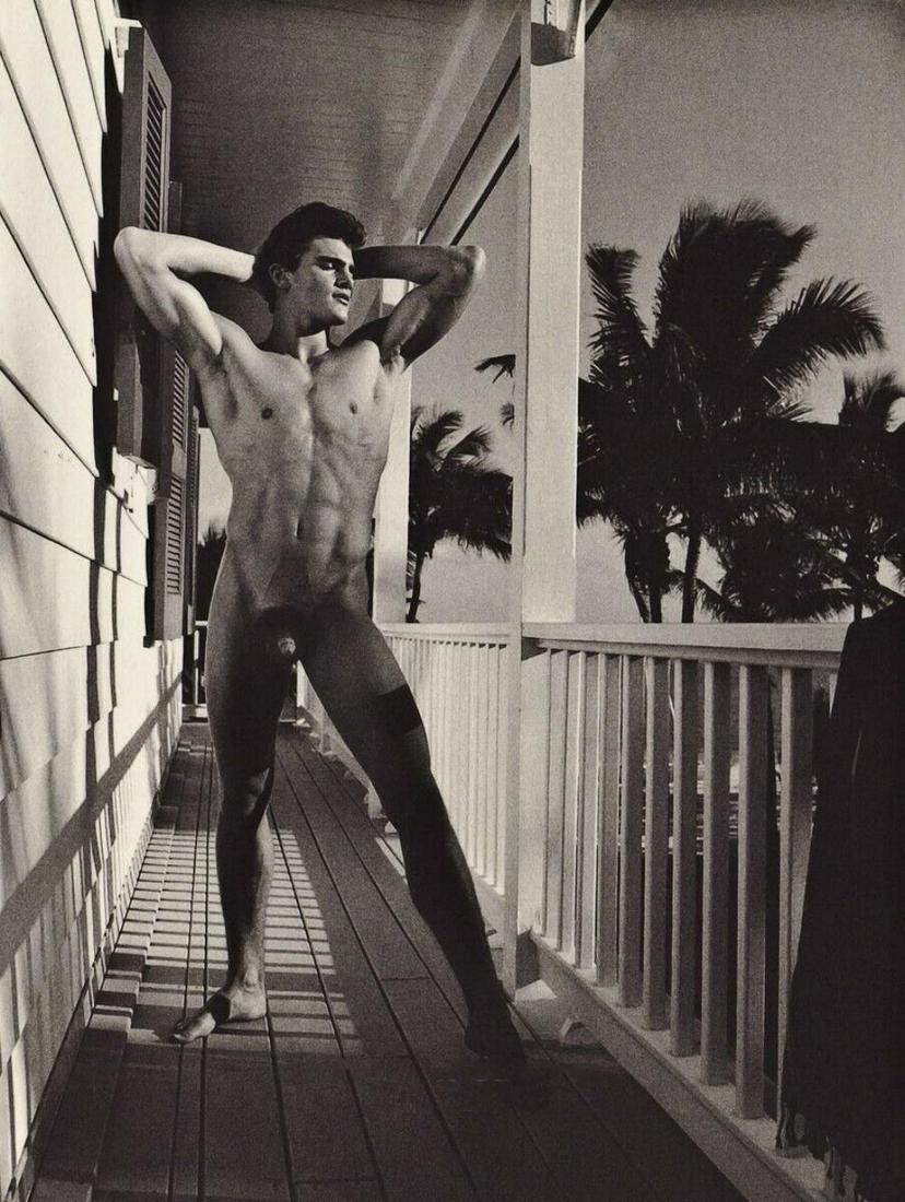 BRUCE WEBER, 1990's Male Nude Model: Photographer: Bruce Weber (American, b. 1946) - internationally renowned American fashion photographer best known for his racy, erotically charged imagery. Weber has shot the ad campaigns of Calvin Kl