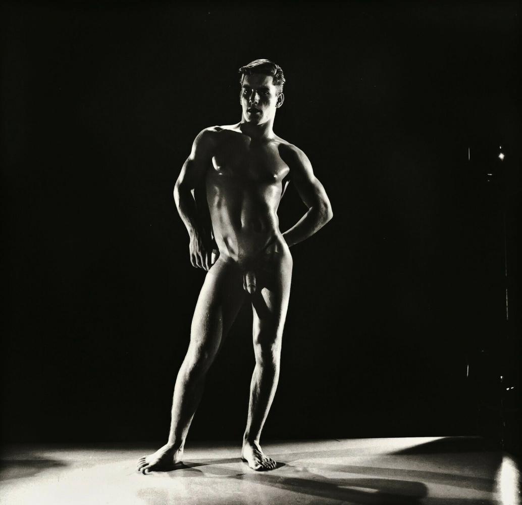 BRUCE BELLAS Of L.A., 1950's Nude JOE DALLESANDRO: Photographer: Bruce Bellas aka "Bruce Of L.A." or "Bruce Of Los Angeles" (American, 1909 - 1974) - internationally renowned American photographer of the male physique. Bellas was best known for his ma