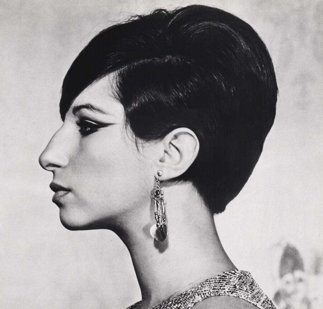 PHILIPPE HALSMAN, 1965 BARBRA STREISAND: Photographer: Philippe Halsman (Latvia born American, 1906 - 1979) - internationally renowned portrait and fashion photographer, one of the most important and influential photographers from the 1940's