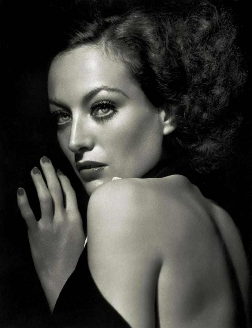 GEORGE HURRELL - Joan Crawford 1930s: Photographer: GEORGE HURRELL Subject: Joan Crawford. Date Of Negative: 1930's Type Of Print: Vintage Photogravure. Date Of Print: 1990's Paper: Medium weight, satin/matte finish Print Origin: USA Prin