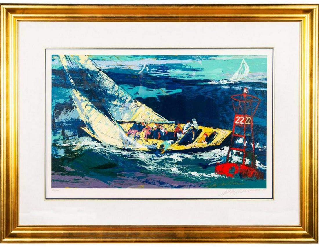 LeRoy Neiman, America's Cup, Serigraph Signed & (1 of 6)