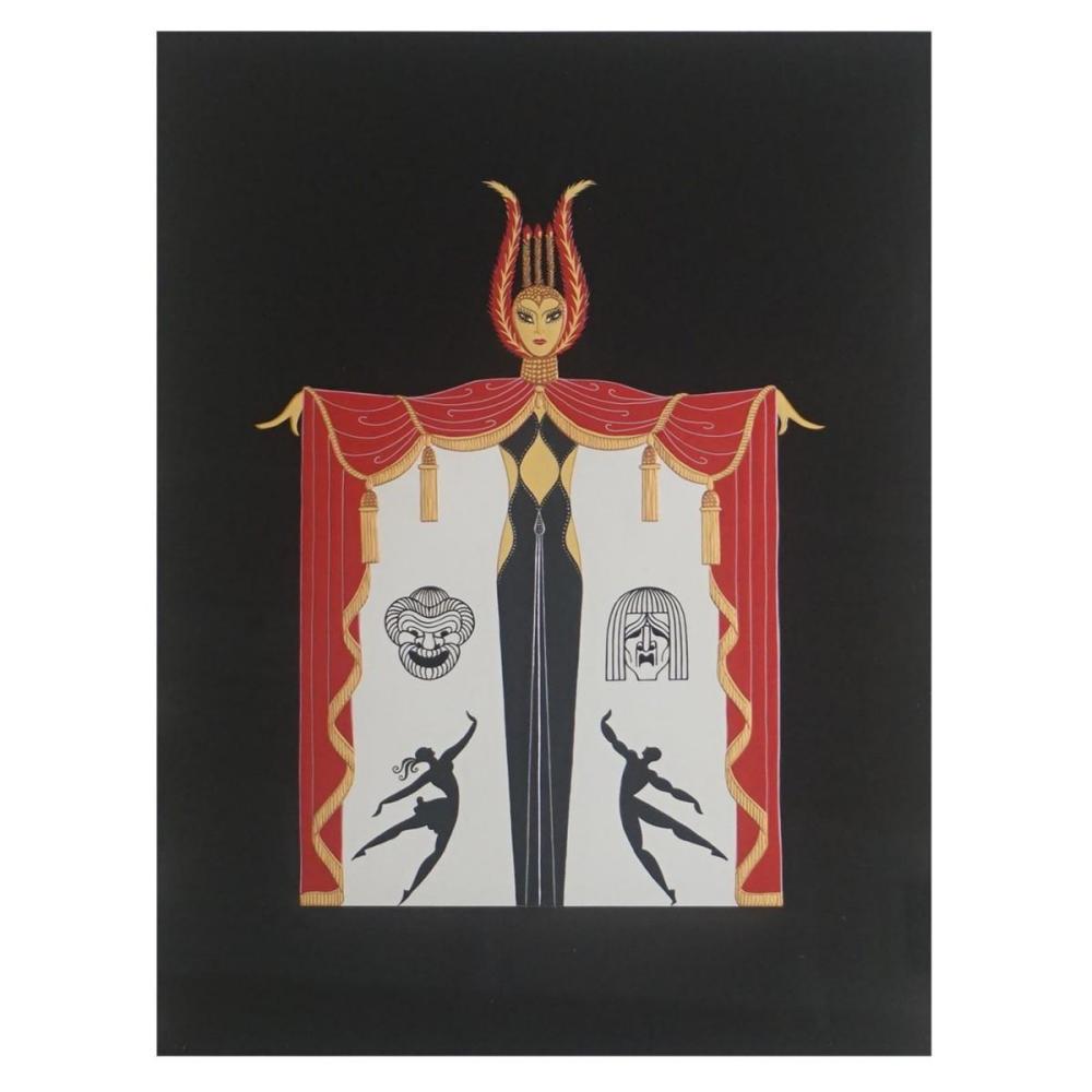 Erte "Broadway in Fashion" Serigrap Signed & numbered (1 of 4)