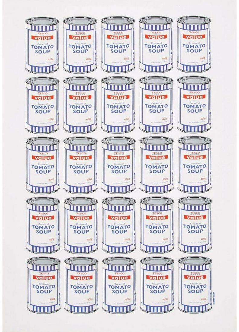 BANKSY "Tesco Soup Cans" Lithograph, 2006 (1 of 5)