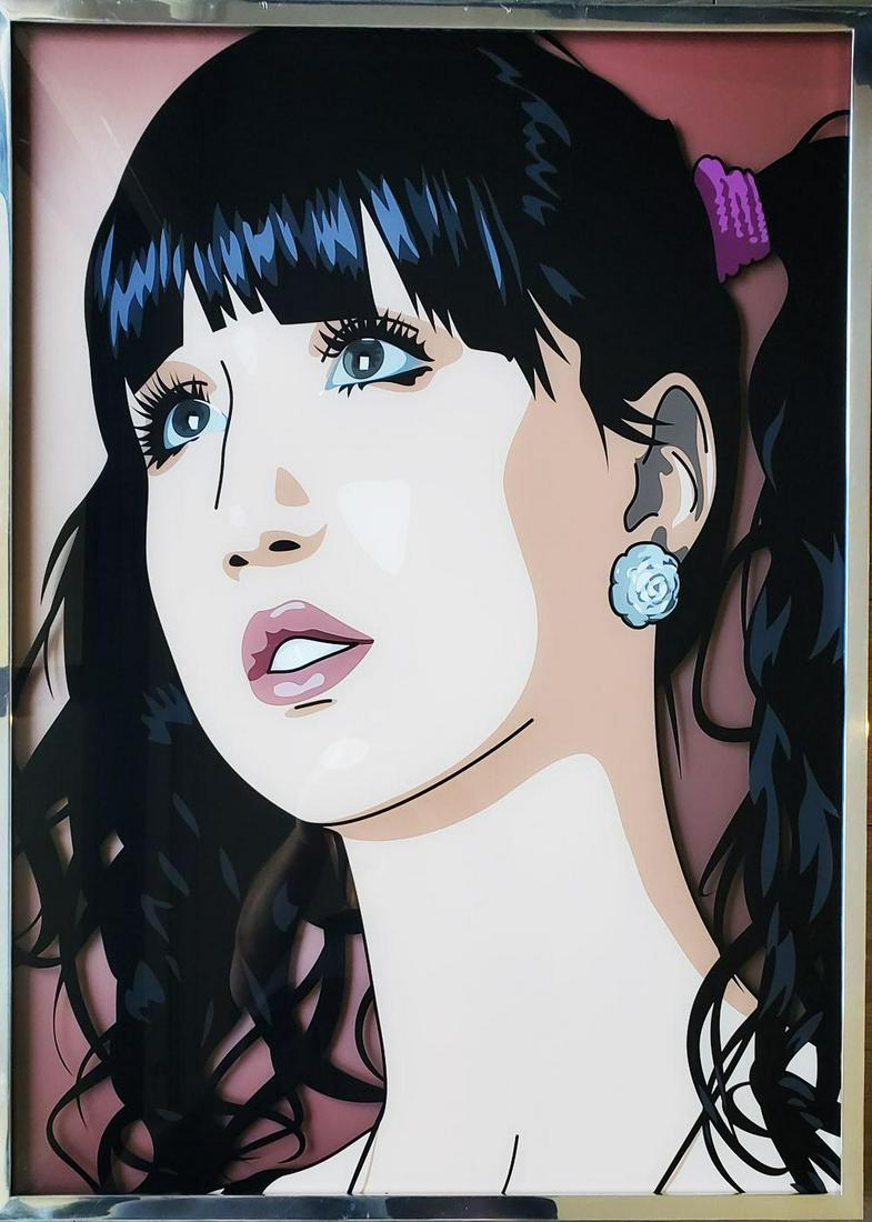 Julian Opie - Elena and Cressie Get Ready for the Party (1 of 2)