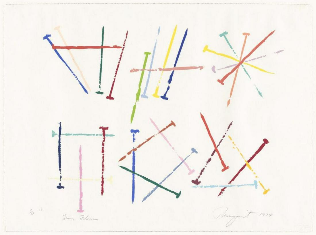 James Rosenquist "Time Flowers" 8/20 AP Signed (1 of 3)