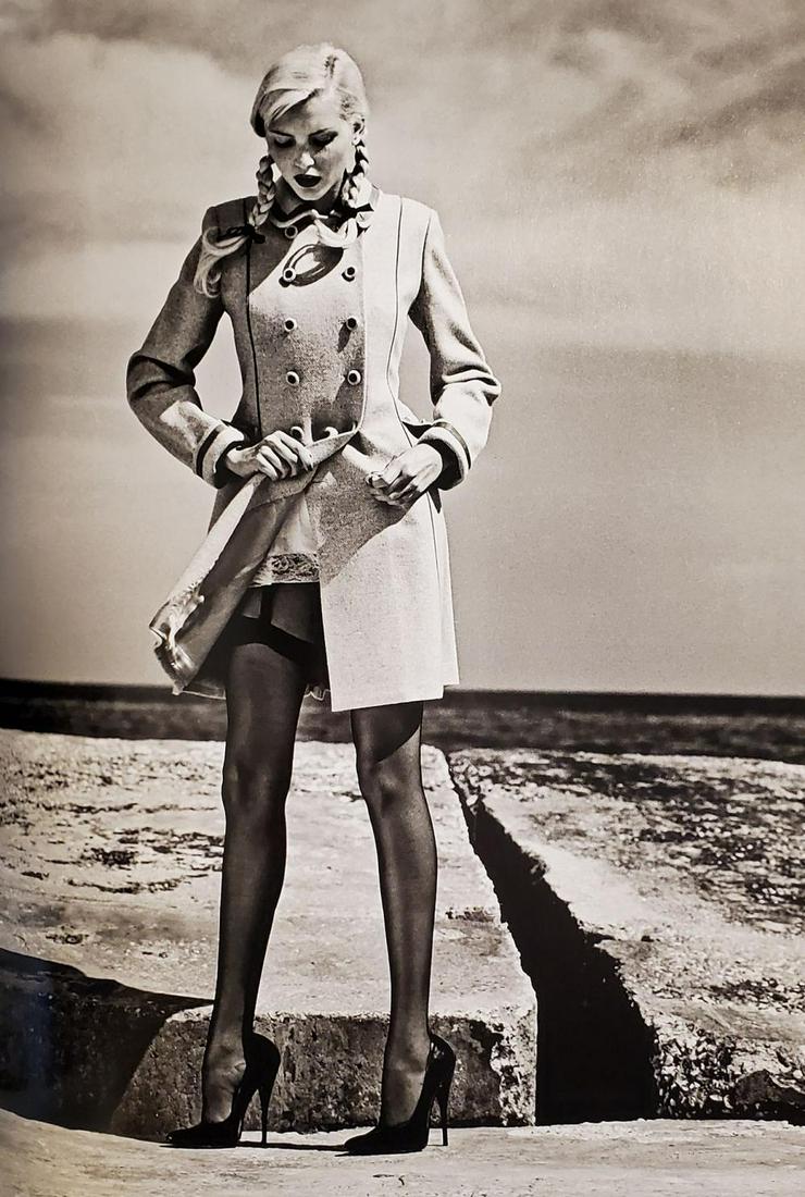 Helmut Newton, A Gun for hire, Carpi, 1993: Photographer: Helmut Newton (Germany, 1920 - 2004) - best known for his erotically charged highly stylized images, Helmut Newton was one of the most influential fashion photographers of all time. Subj