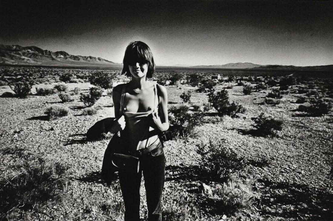 JEANLOUP SIEFF, Dead vally - 1977, Photo Gravure: Photographer: Jeanloup Sieff (French, 1933 - 2000) - French photographer critically acclaimed for his portraits, landscapes, nude studies and fashion imagery. He often made use of a wide angle lens, i
