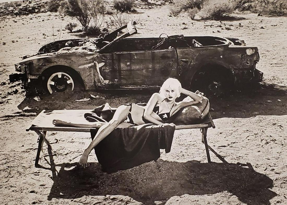 Helmut Newton, From Bikini portfolio - 1970s: Photographer: Helmut Newton (Germany, 1920 - 2004) - best known for his erotically charged highly stylized images, Helmut Newton was one of the most influential fashion photographers of all time. Subj
