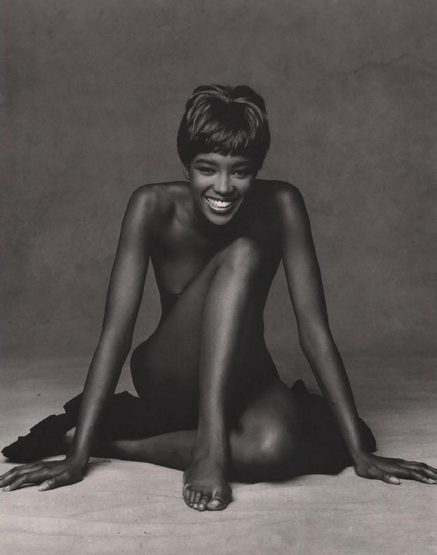 PATRICK DEMARCHELIER - Naomi Campbell, NY 1990 (1 of 1)
