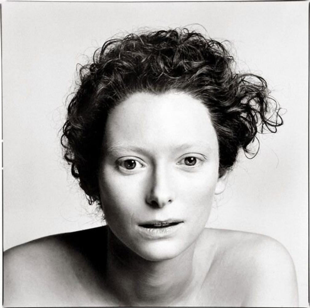 Richard Avedon, Tilda Swinton, actor, London, January: Photographer: Richard Avedon (American, 1923 - 2004) - internationally renowned portrait and fashion photographer, one of the most important and influential photographers during the last half of the t