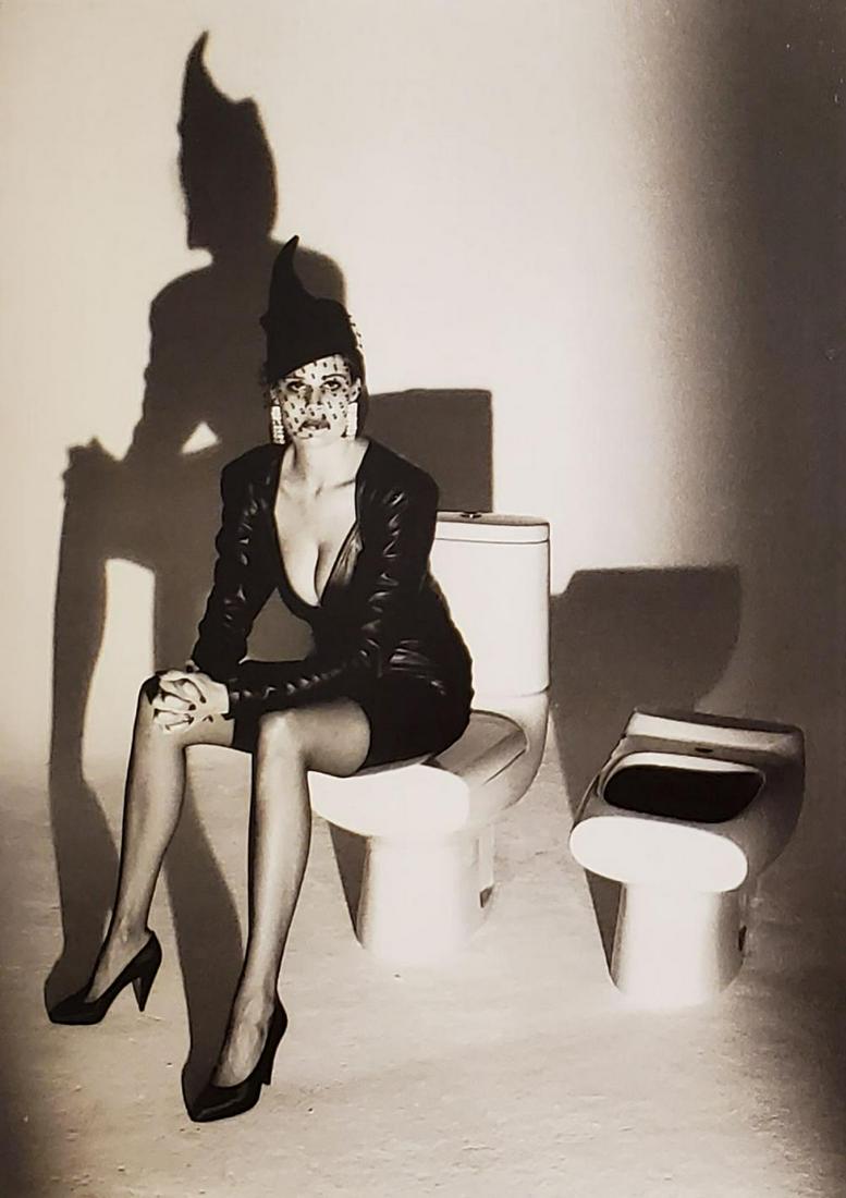 Helmut Newton, Villeroy & Boch 1985-86: Photographer: Helmut Newton (Germany, 1920 - 2004) - best known for his erotically charged highly stylized images, Helmut Newton was one of the most influential fashion photographers of all time. Subj