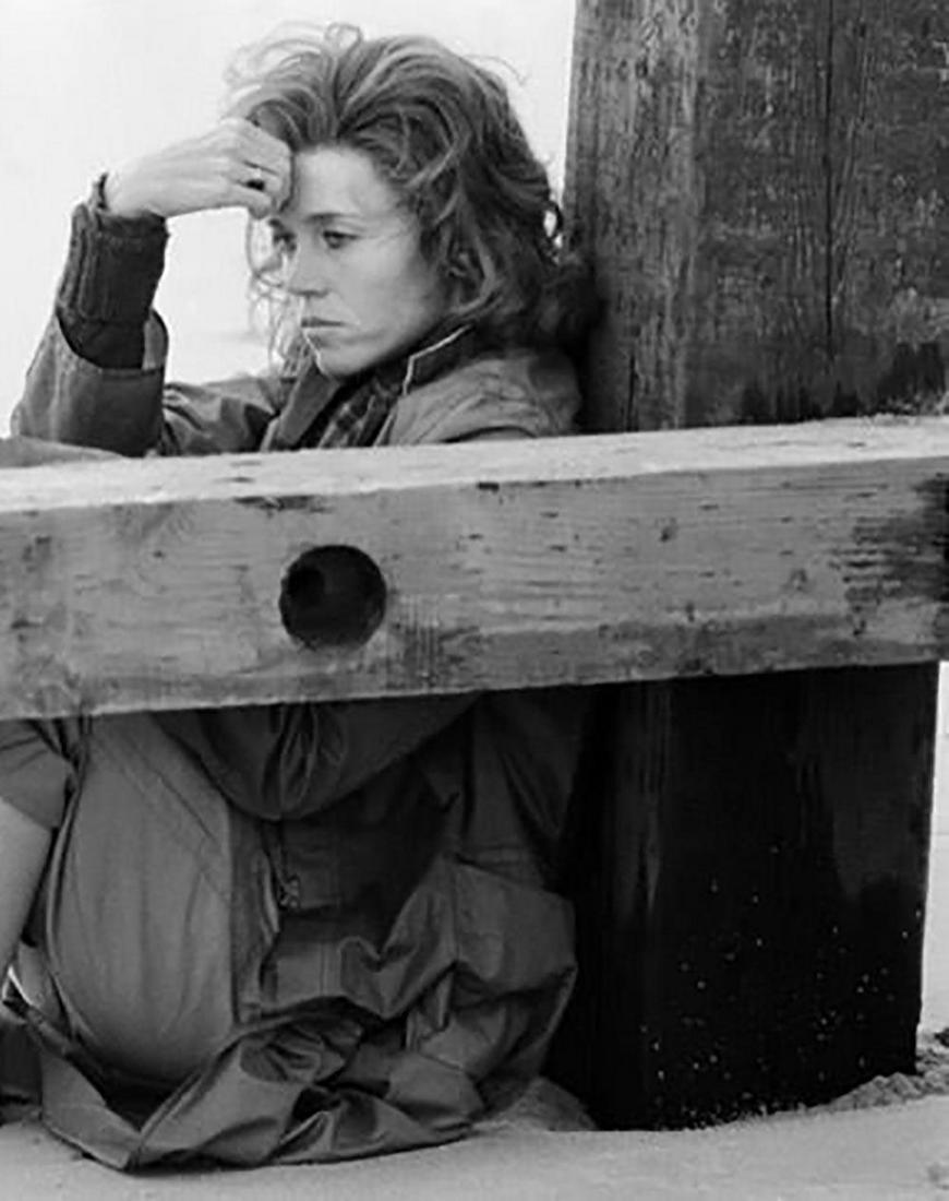 Terry O'Neill, Jane Fonda in between takes, 1977 (1 of 1)