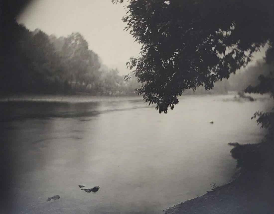 Sally Mann, Untitled - 1992, Photogravure, matted: Photographer: Sally Mann is an American photographer, widely known for her large-format, black-and-white photographs—at first of her young children, then later of landscapes suggesting decay and dea