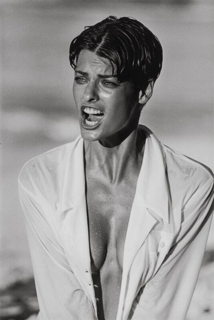 Peter Lindbergh, Linda Evangelista, Bahamas, 1989 (1 of 1)