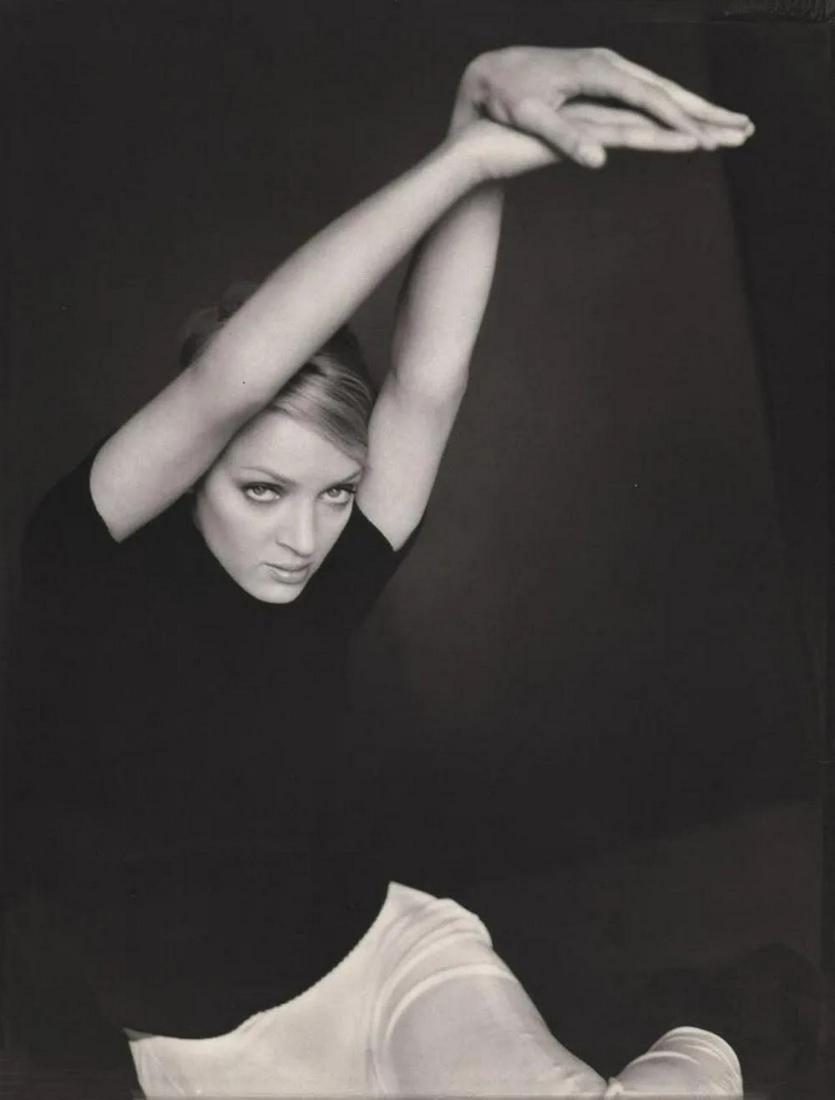PATRICK DEMARCHELIER - Uma Thurman, LA, 1995 (1 of 1)