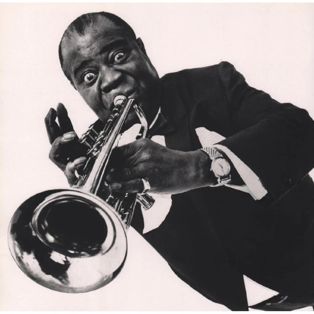 PHILIPPE HALSMAN - Louis Armstrong, 1966 (1 of 1)
