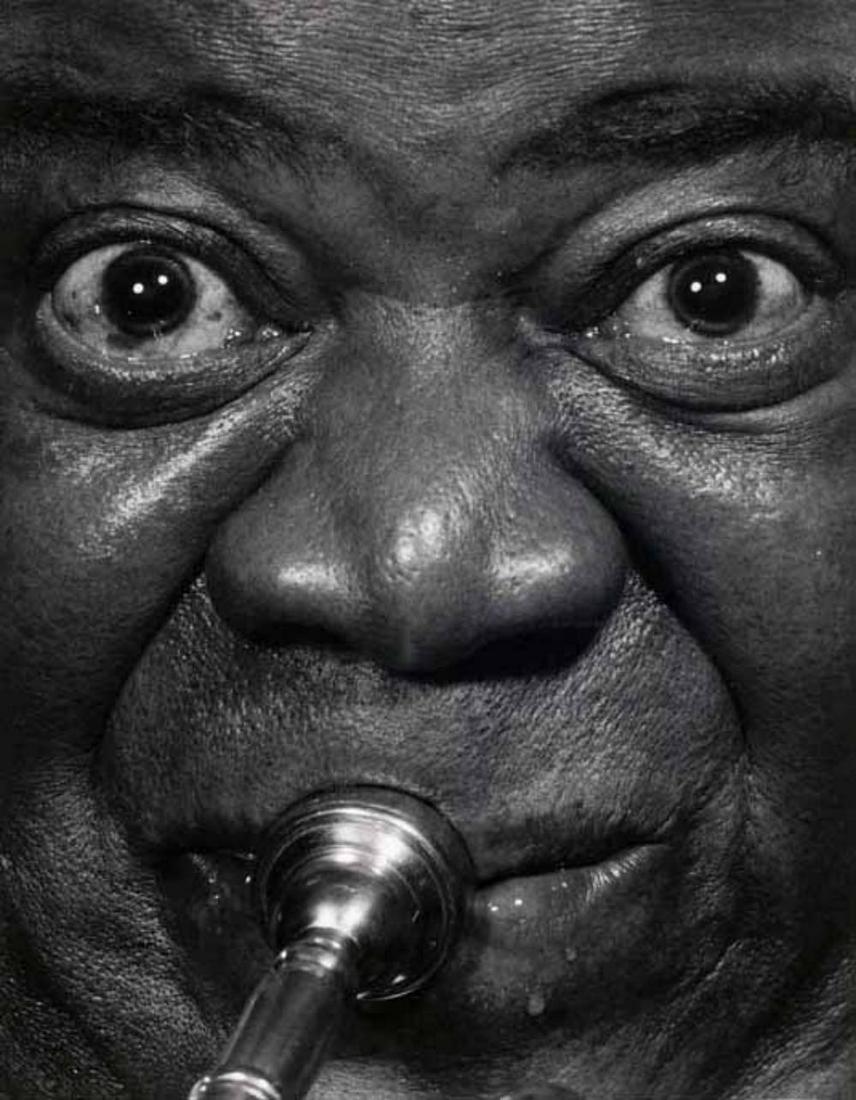 PHILIPPE HALSMAN - Louis Armstrong, 1966 (1 of 1)