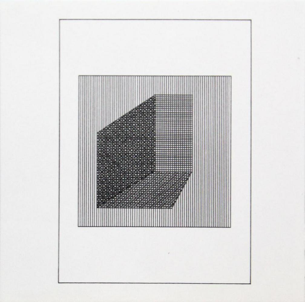 Sol Lewitt - Silkscreen from the Suite Ficciones (1 of 1)
