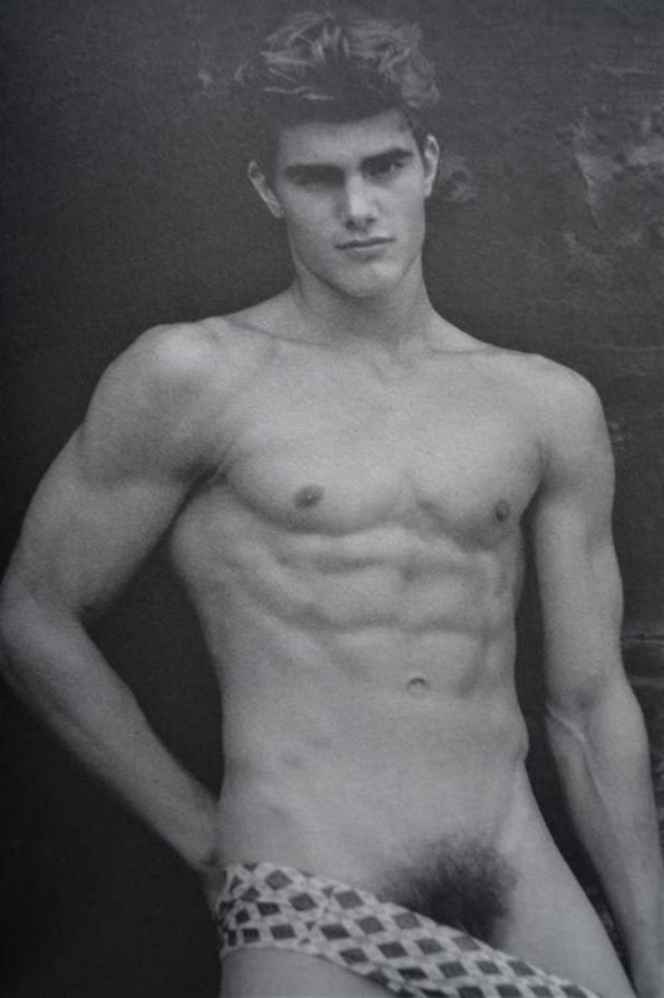 Bruce Weber, Nude study - Peter Johnson, 1990s: Photographer: Bruce Weber (American, b. 1946) - internationally renowned American fashion photographer best known for his racy, erotically charged imagery. Weber has shot the ad campaigns of Calvin Kl