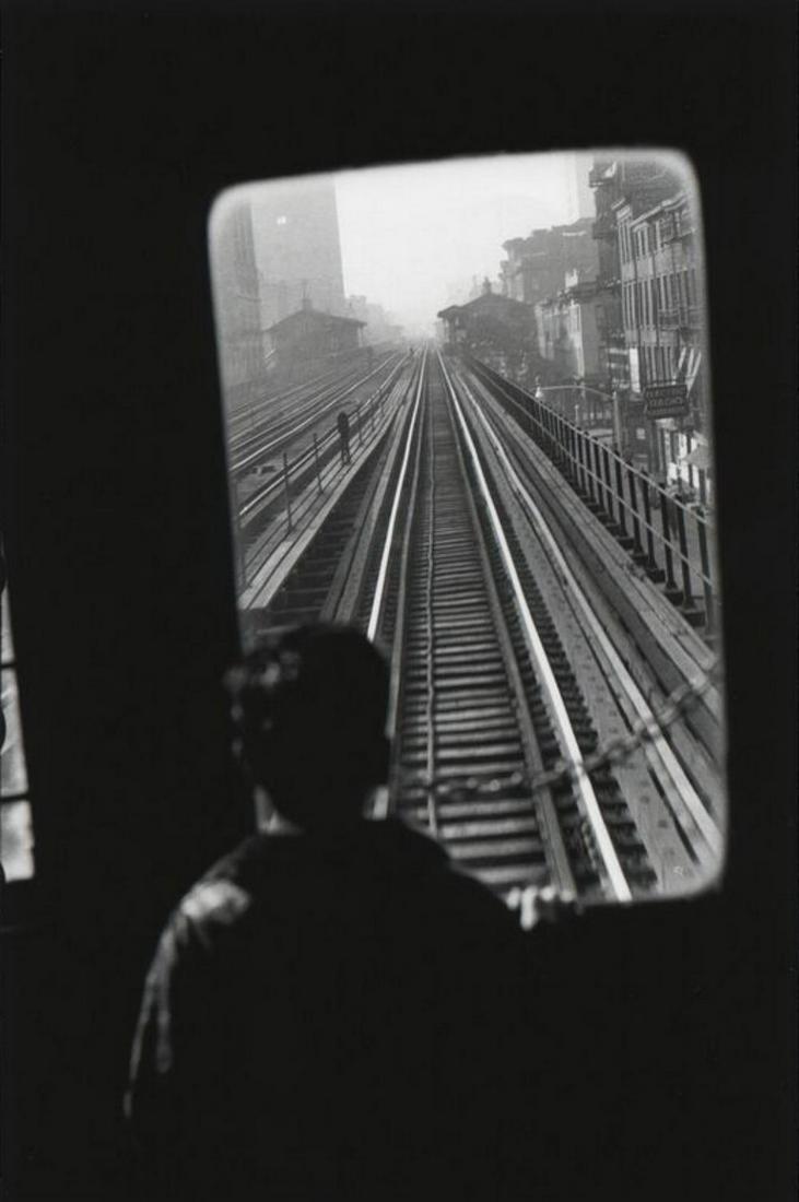 Elliott Erwitt, Third avenue el, New York City, 1955 (1 of 1)