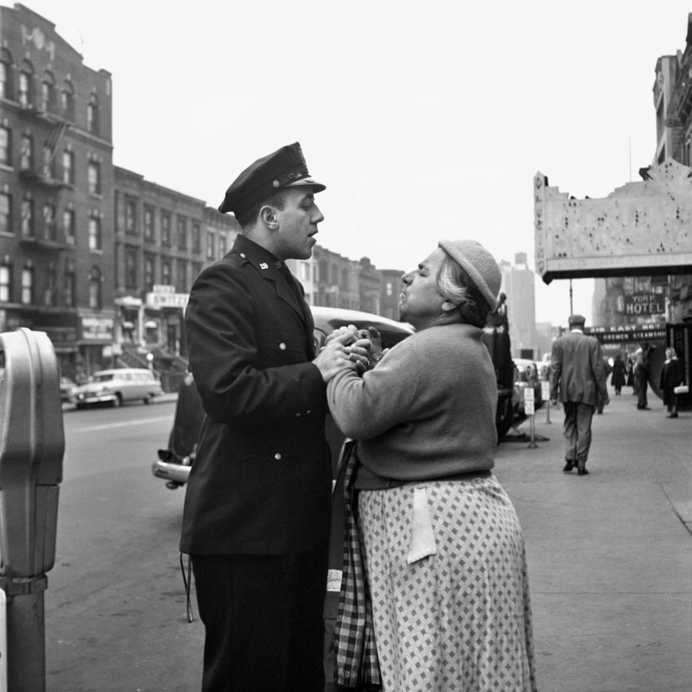 Vivian Maier, Armenian woman fighting on East 86th: Photographer: Vivian Dorothy Maier, (1926-2009) was an American street photographer whose work was discovered and recognized after her death. She worked for about 40 years as a nanny, mostly in Chicag