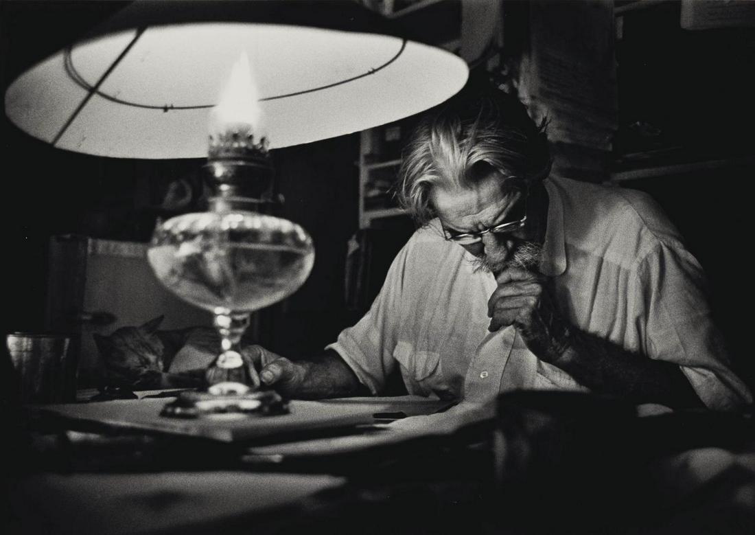 W. EUGENE SMITH - Dr. Albert Schweitzer 1954: Photographer: Vivian Dorothy Maier, (1918-1978) William Eugene Smith was an American photojournalist. He has been described as "perhaps the single most important American photographer in the developme