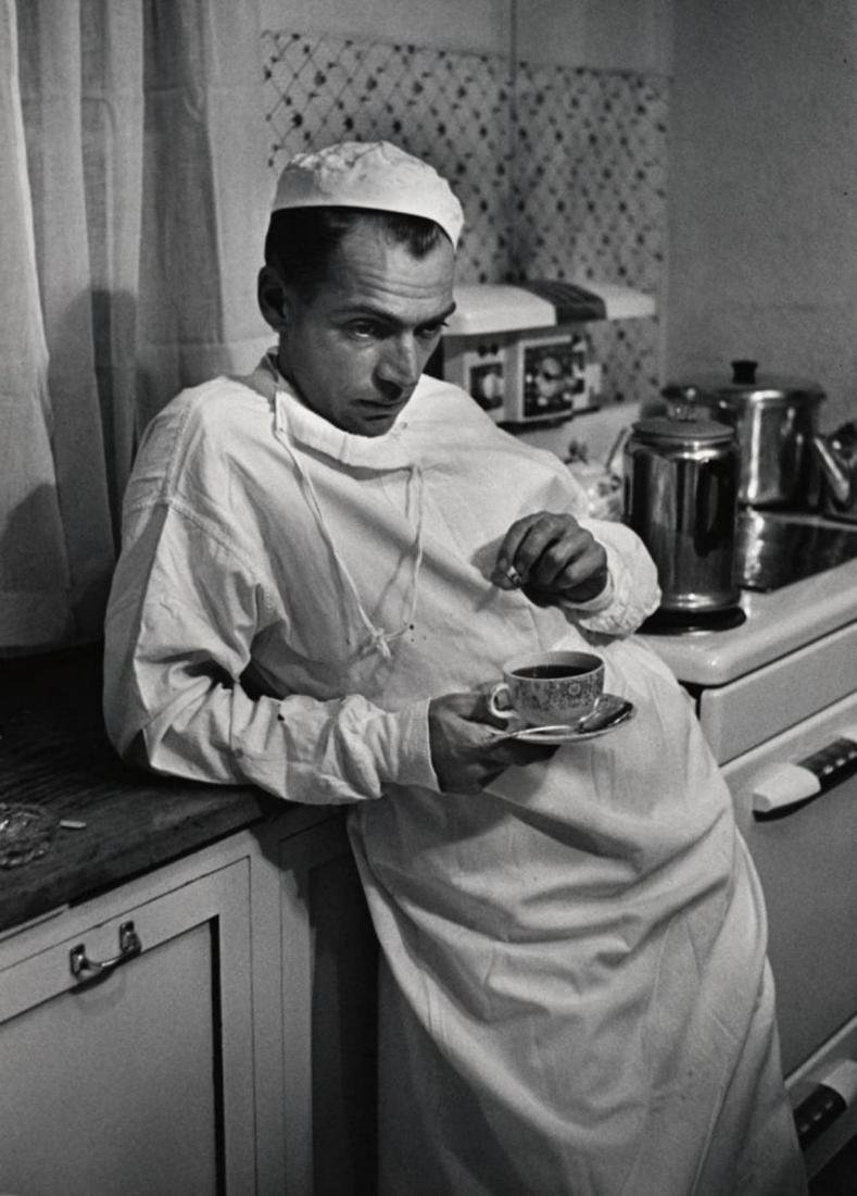 W. Eugene Smith, Dr. Ernest Ceriani Following the Loss, (1 of 1)