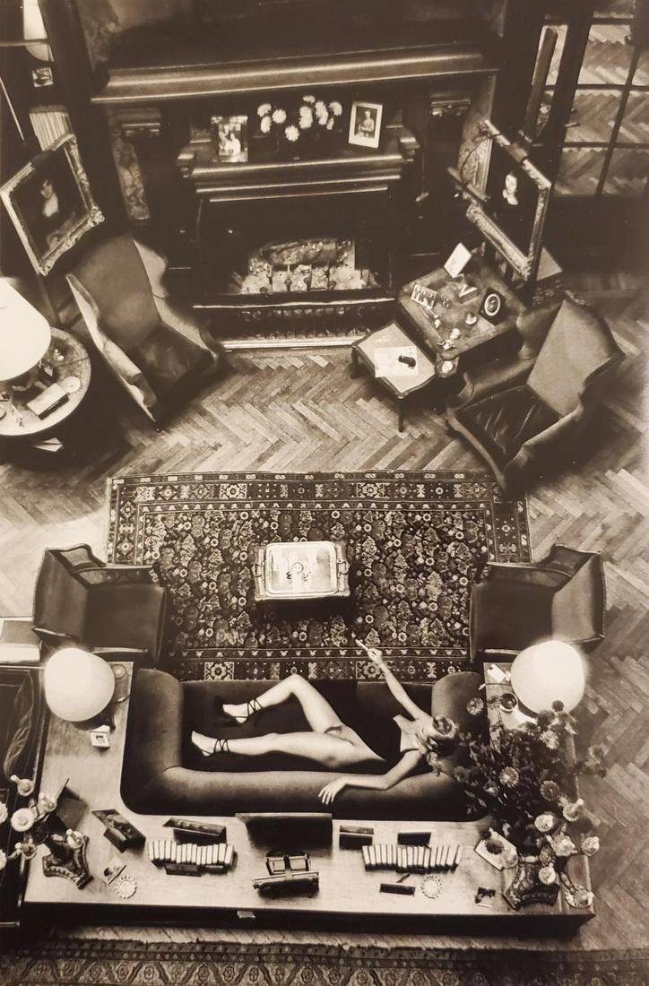 Helmut Newton, Elsa Peretti, New York 1975: Photographer: Helmut Newton (Germany, 1920 - 2004) - best known for his erotically charged highly stylized images, Helmut Newton was one of the most influential fashion photographers of all time. Titl