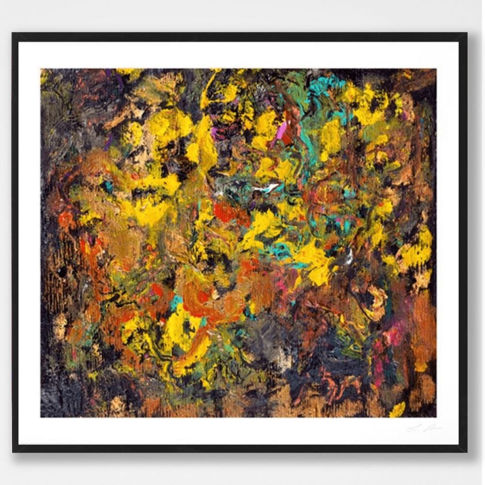 Larry Poons, "Cherry Bobalink 2021" Signed, Edition.30: Larry Poons "Cherry Bobalink" 2021 Epson Inkjet print with HDX Ultrachrome inks Edition of 30 68.6 Ã— 76.2 cm (27.01 Ã— 30.00 in) Hand Signed and numbered by the artist