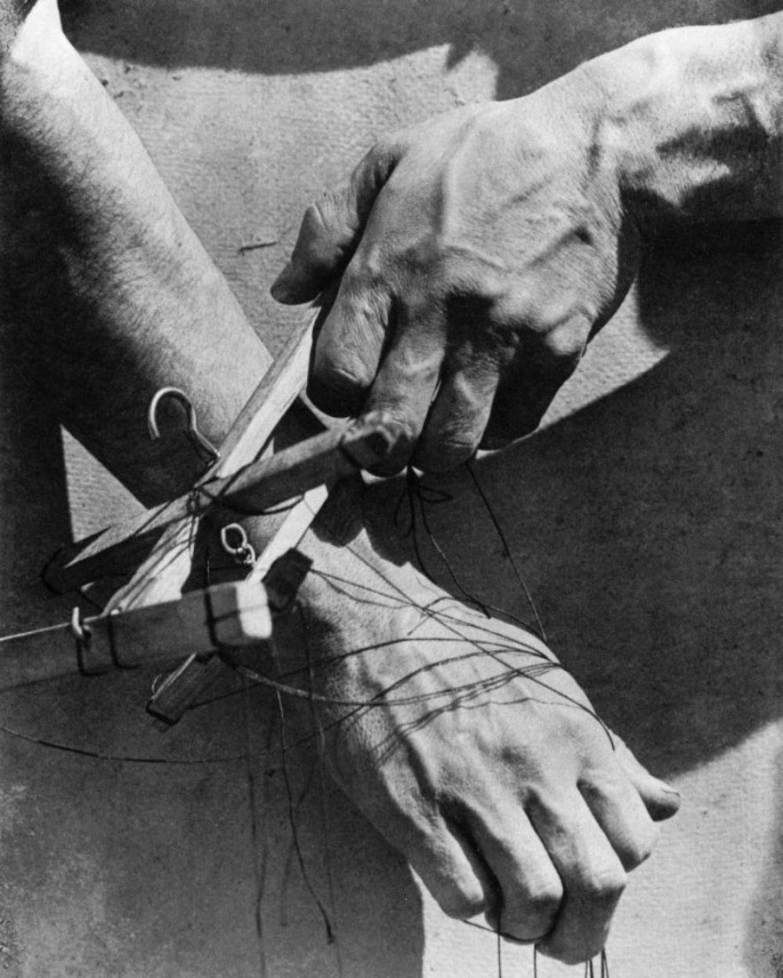 Tina Modotti, Hands Of The Puppeteer, 1929: Photographer: Tina Modotti (1896 - 1942) was an Italian American photographer, model, actor, and revolutionary political activist for the Comintern. She left Italy in 1913 and moved to the USA, where