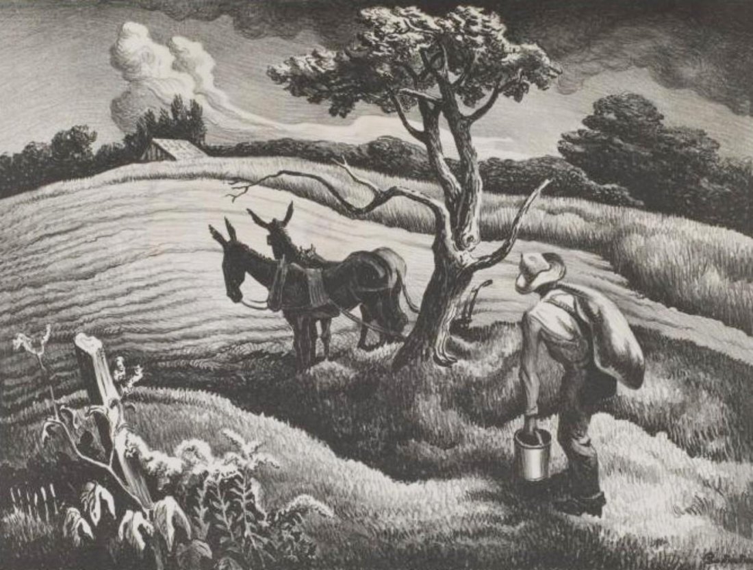 Thomas Hart Benton, Approaching Storm, 1938 (1 of 1)