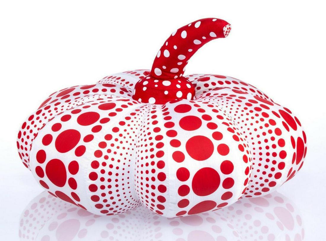 YAYOI KUSAMA, Dots Obsession, Soft Sculpture Pumpkin (1 of 3)