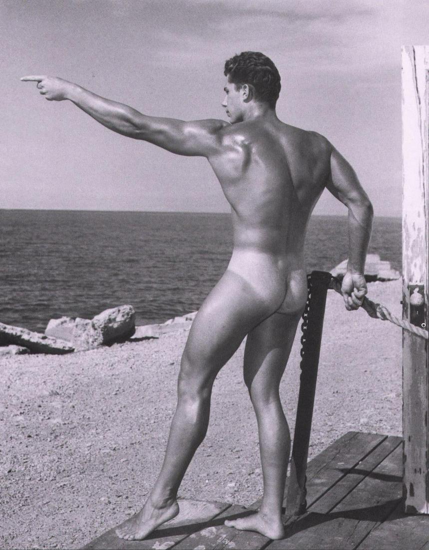 Bruce Bellas of LA, Male Nude Study, 1960's: Photographer: Bruce Bellas aka "Bruce Of L.A." or "Bruce Of Los Angeles" (American, 1909 - 1974) - internationally renowned American photographer of the male physique. Bellas was best known for his ma