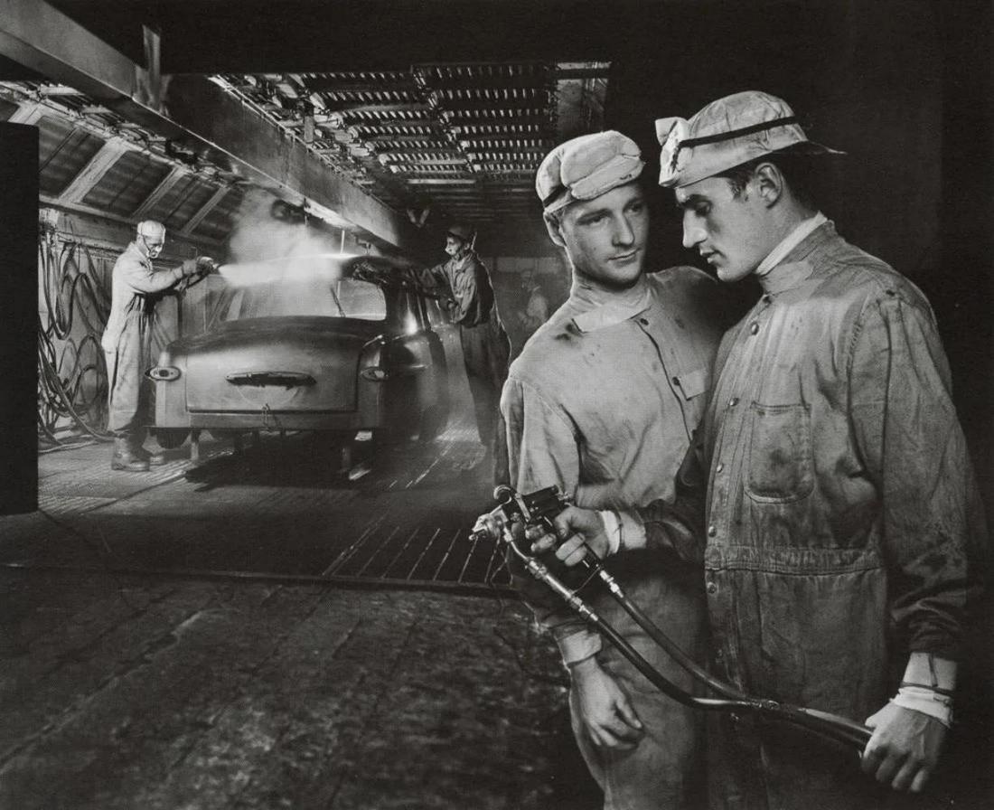 YOUSUF KARSH - Ford Canada, Paint Shop, 1951 (1 of 1)