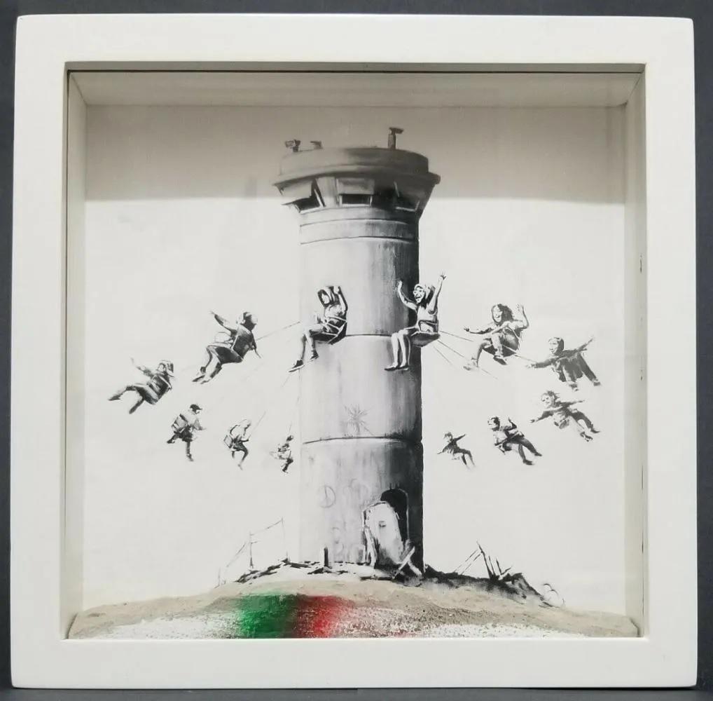 Banksy, Walled Off Hotel Box Set, 2019 with orig. Inv. (1 of 3)