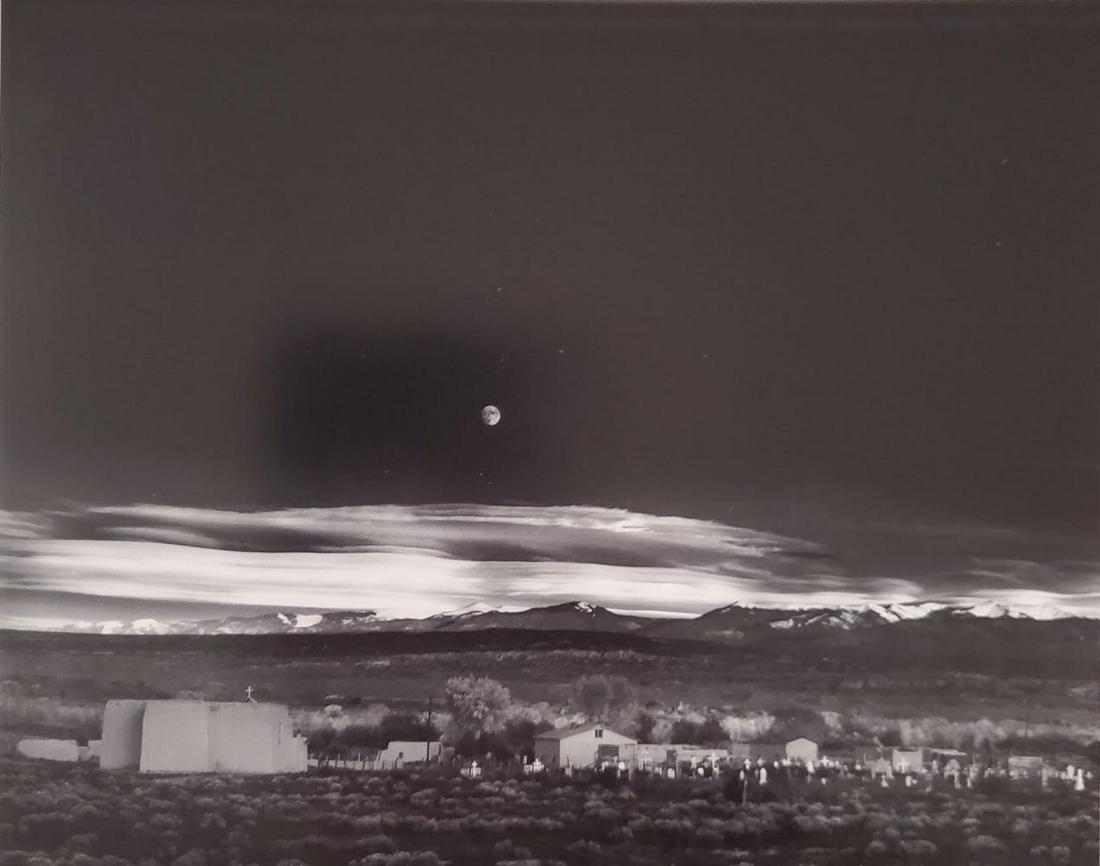 Ansel Adams, Moonrise, Hernandez, New Mexico 1941 (1 of 1)