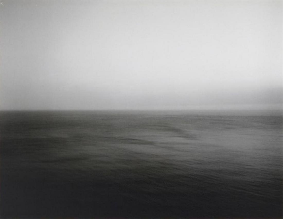 Hiroshi Sugimoto, Sea of Japan, Hokkaido, 1991: Photographer: Hiroshi Sugimoto is a contemporary Japanese photographer whose esoteric practice explores memory and time. Using the intrinsic quality of long exposure photography, the artist provides i