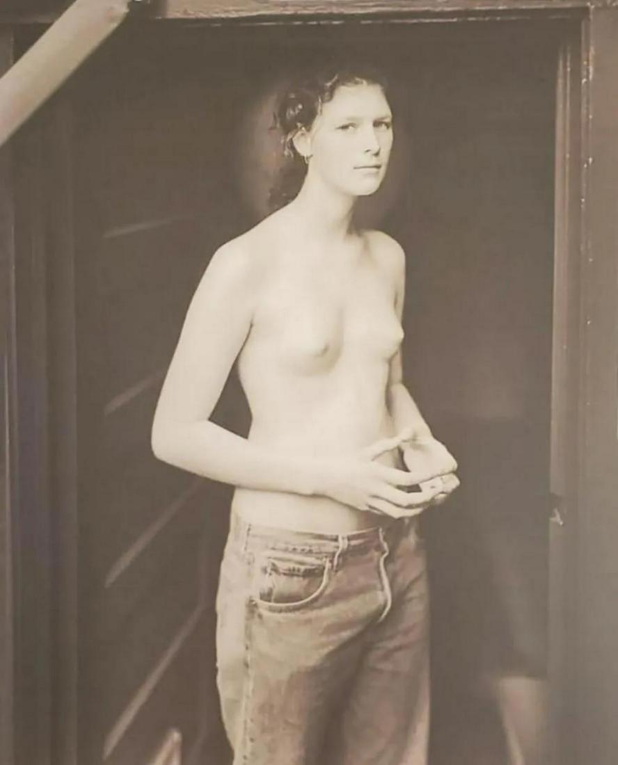 Jock Sturges, Allegra, Northern California, 1996: Jock Sturges Allegra, Northern California 1996. Hand signed, Titled, Dated and numbered in pencil by the artist. Digital Pigment Color Print 14" x 10" (35.5 x 26 cm.) over all Edition number: 17/40 Jo